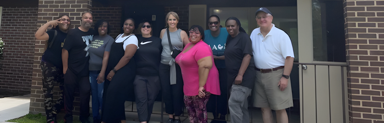 monarch staff volunteer at southgate home