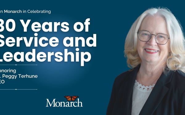 celebrating Peggy Terhune's 30 years of service