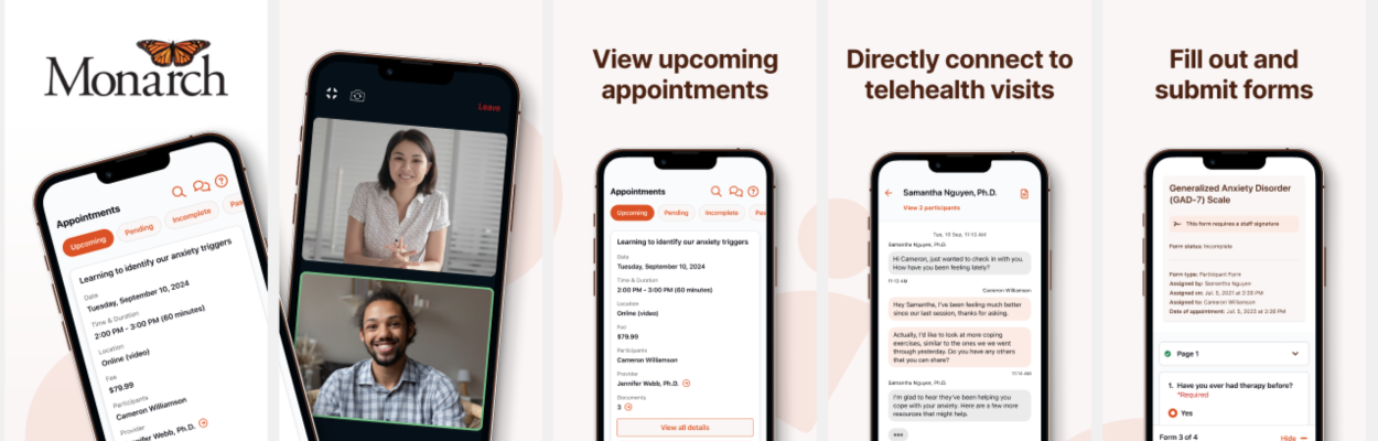 Mobile app for health appointments management