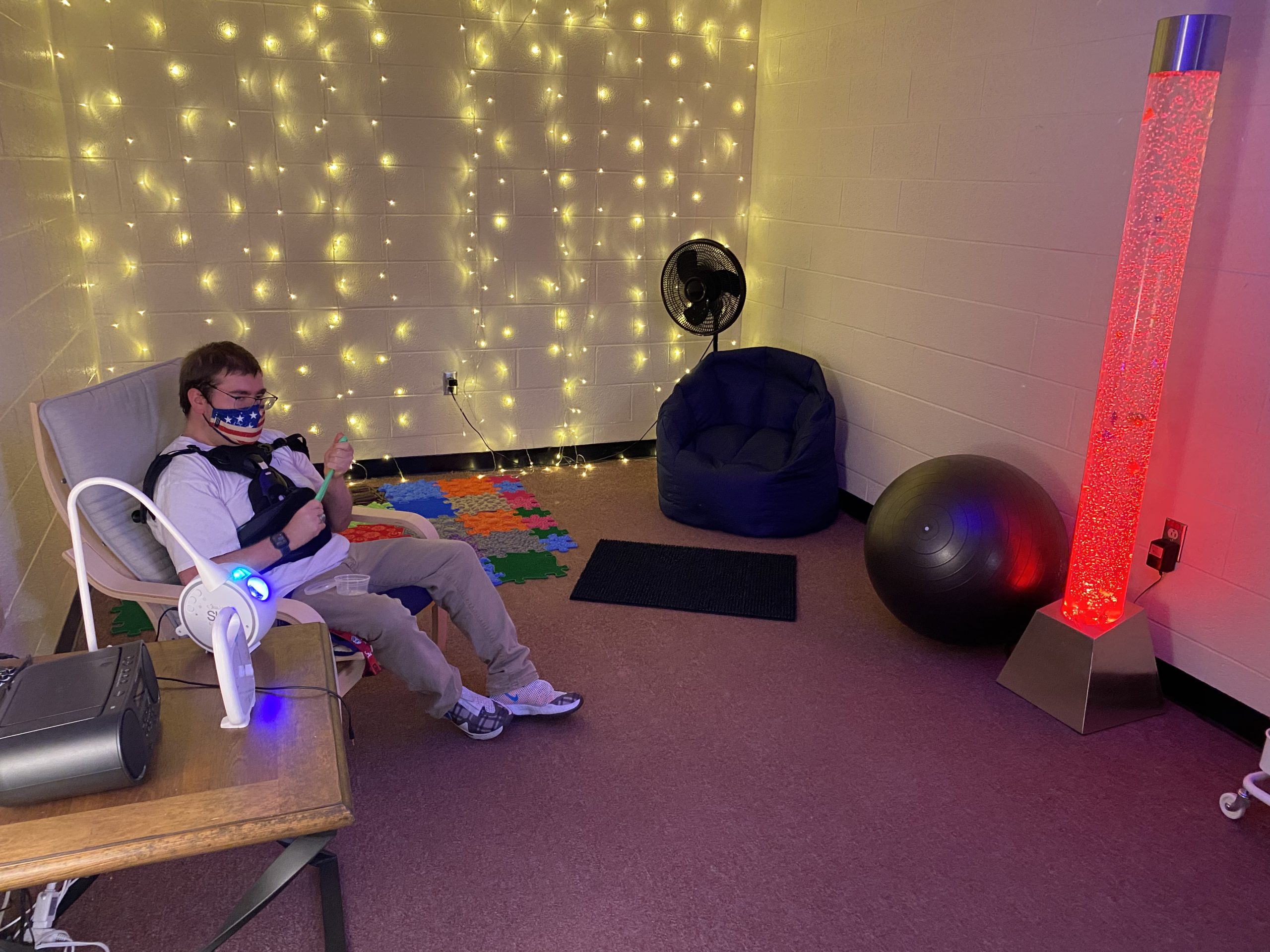 Calming Sensory Room Offers Respite at SIS Day Program